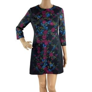 Cynthia Steffe Blythe Scuba Floral Dress Multicolor Size 0